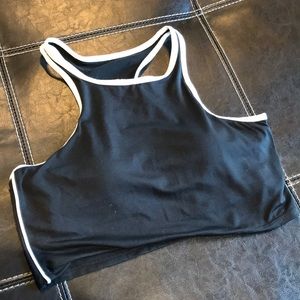 Fabletics Black Crop Top